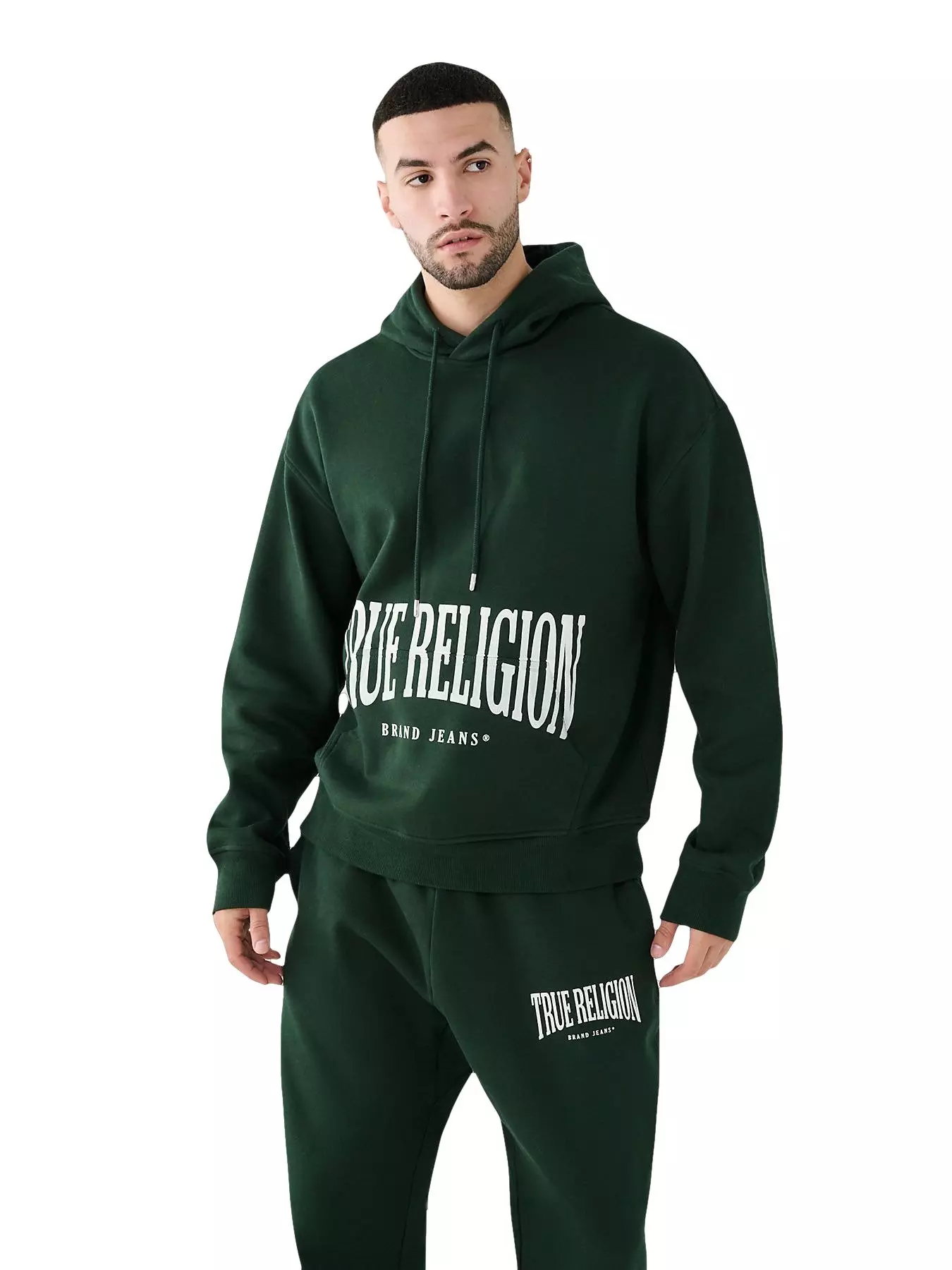 Green true cheap religion hoodie